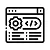 web-development website development icon